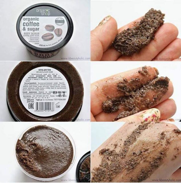 Tẩy Da Chết Toàn Thân Organic Coffee & Sugar Body Scrub | BigBuy360 - bigbuy360.vn
