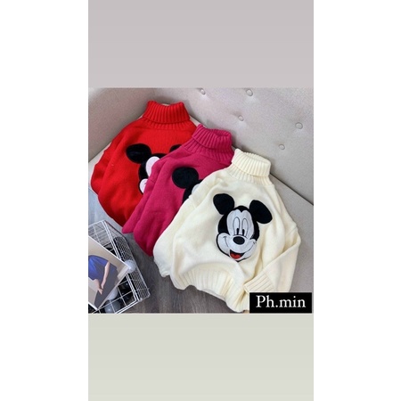 Áo len micky