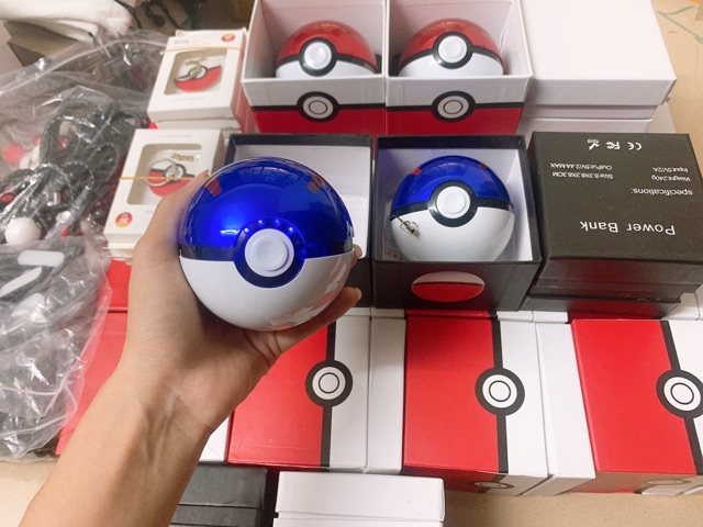 Sạc tích hình quả bóng Pokemon dung lượng 10000mA