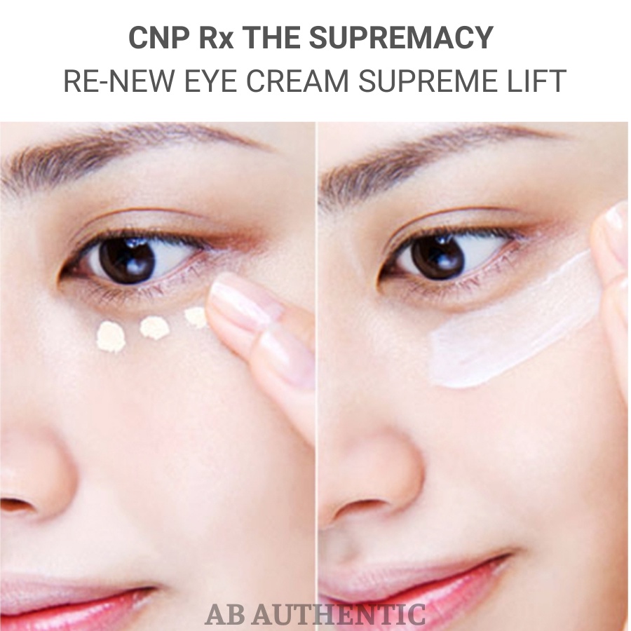 Gói Sample Kem mắt CNP Rx tái tạo The Supremacy Renew Eye Cream - AB Authentic