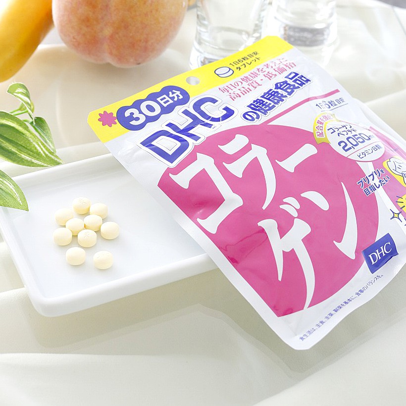 Viên uống chống lão hóa - đẹp da DHC Collagen Nhật Bản 30 Ngày (180viên/gói) | Thế Giới Skin Care
