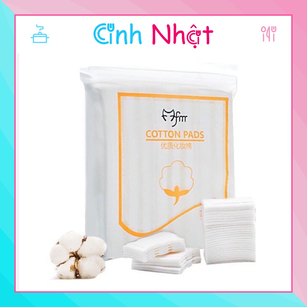 Bông tẩy trang ANH NHẬT 3 lớp FM Cotton Pads 222 miếng