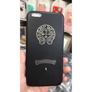 (6 mẫu đen / đỏ) Ốp Chrome heart da đen cao cấp IPHONE 💎