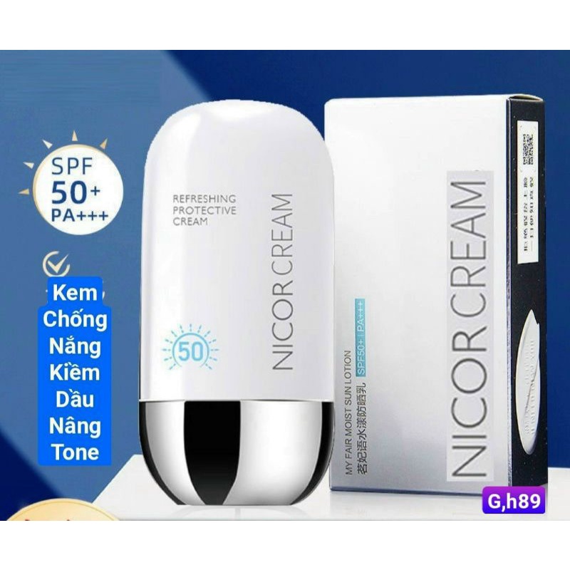 GH7 Kem chống nắng NICOR SPF50