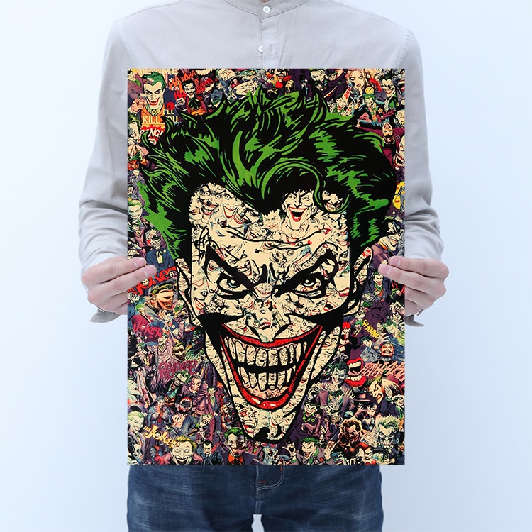 Giấy Dán Tường Hình Truyện Tranh Marvel 50.5 * 35cm