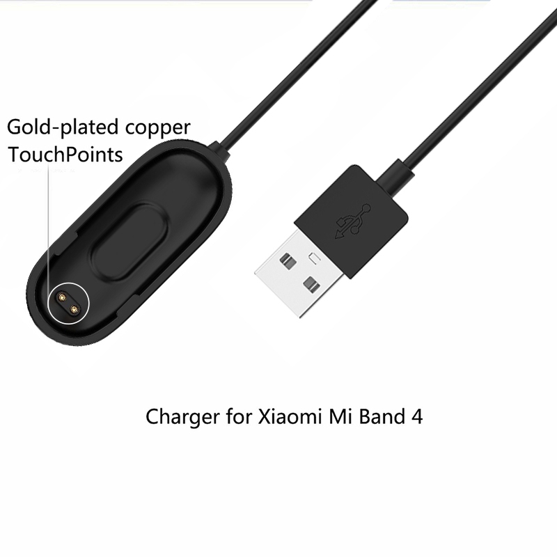 Mi band 4 USB Chargers Cable +Free Protector For Xiaomi Mi band 4 Smart Watch