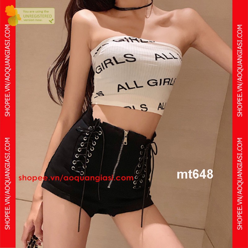 Quần short lưng tua dây kéo đùi mẫu 6 MT406, mt648, mt686, mt261, mt343