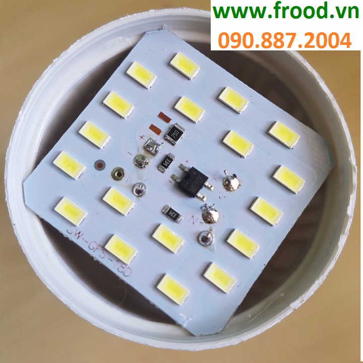 Bóng đèn LED tiết kiệm 5w hoặc 9w sáng trắng hoặc vàng | BigBuy360 - bigbuy360.vn