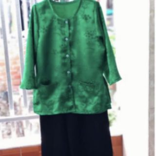 Áo bà ba gấm cho bé size đại 15kg_20kg.