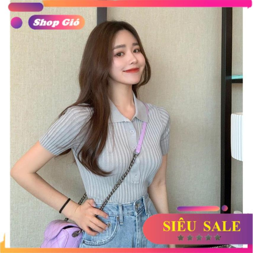 [SALE SOCK] áo thun polo tay ngắn dệt kim mẫu thiết kế mới hot nhất năm