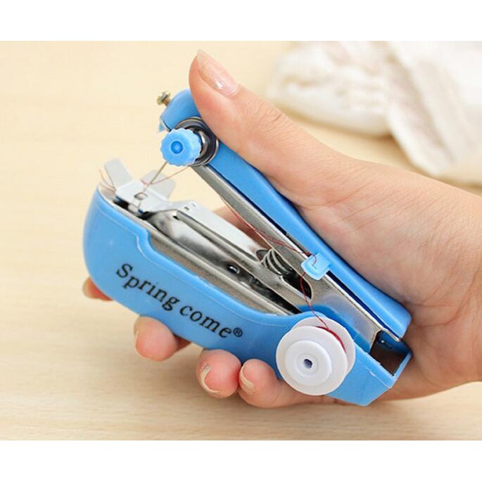 Máy may vá mini cầm tay nhỏ gọn không dây