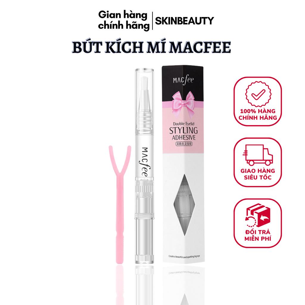 Gel kích mí MACFEE, bút kích 2 mí rõ, tự nhiên, không lộ bút kích mí Hàn Quốc 3ml chính hãng