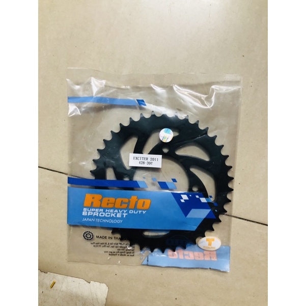 Nhông Sên Dĩa Recto Thái Lan ex135 các đời 4S,5S, Sên 9 li vàng gold