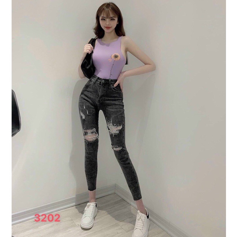 Quần Jean Nữ Lưng Cao ❤️FREESHIP❤️ Quần Bò Nữ Mẫu Mới Form Ôm Chuẩn Body Thời Trang Chuẩn Hàng Shop A-T Fashion - QJNU51 | WebRaoVat - webraovat.net.vn