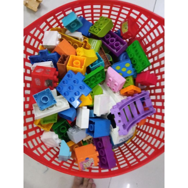 1KG] Đồ chơi lắp ráp Non-Lego Duplo loại to