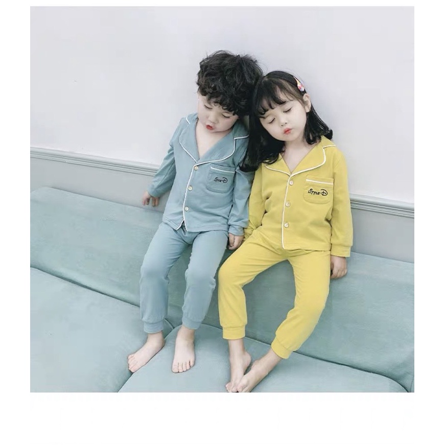 Lyvyshop - Bộ pijama cotton 4 chiều loại 1 cho bé 09-26kg