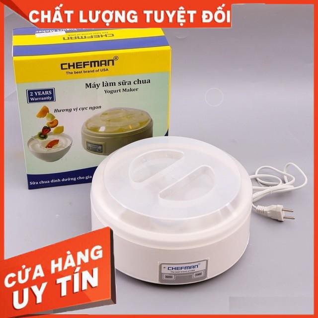 Máy làm sữa chua Chefman CM301N- -8 cốc thủy tinh