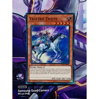 THẺ BÀI YUGIOH Monster Valkyrie Zweite