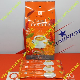 Cà phê sữa Good morning thùng 12 gói