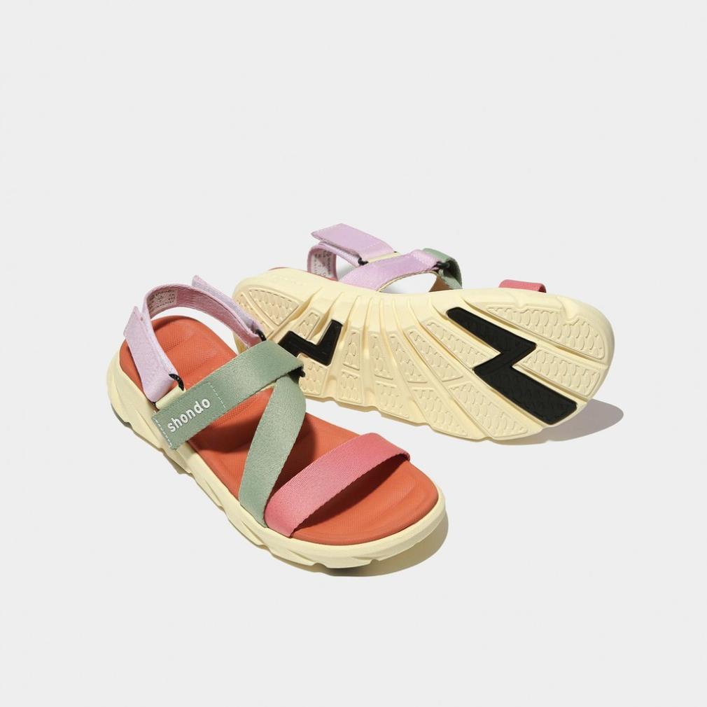 Giày Sandal Shondo F6 Sport phối màu F6S0580 .