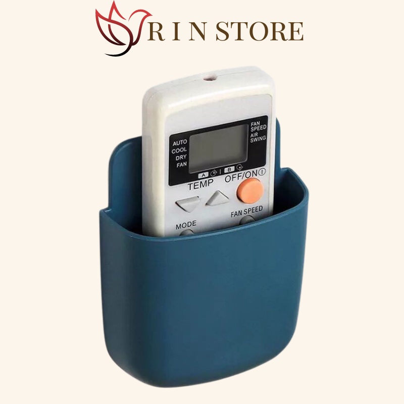 Kệ Để Remote Điện Thoại Dán Tường Tiện Lợi Hiện Đại RIN