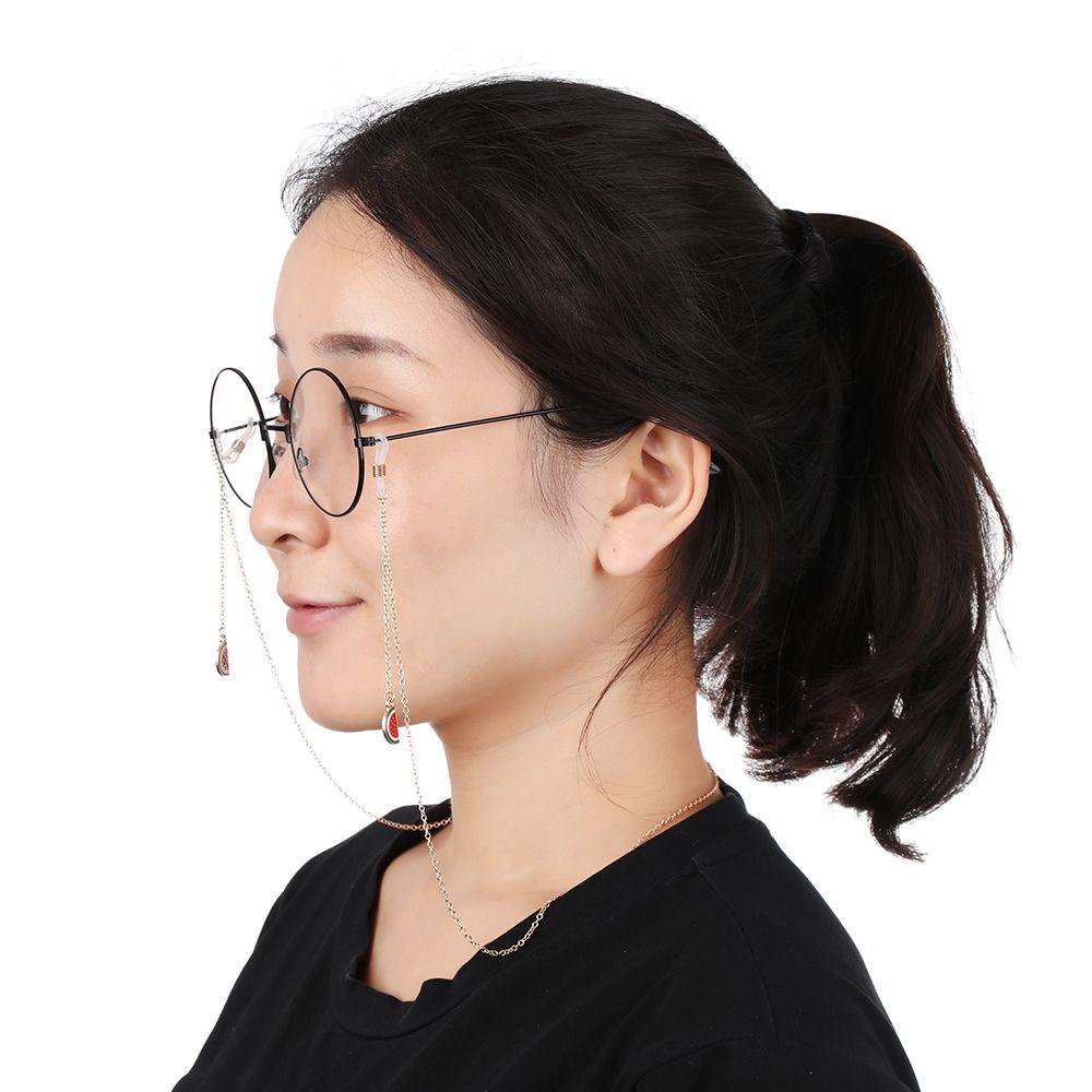 EUTUS Dây Xích Kim Loại Đeo Mắt Kính Đọc Sách Thời Trang