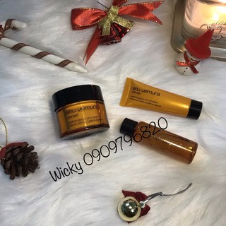 SET MINI 3 MÓN DƯỠNG CHỐNG LÃO HOÁ CAO CẤP SHU UEMURA ULTIME8 SUBLIME BEAUTY OIL IN CREAM