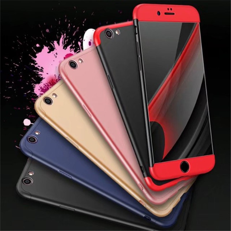 For iPhone 6/6s 4.7" 360° Full Protective Shockproof Case Hybrid Hard Cover