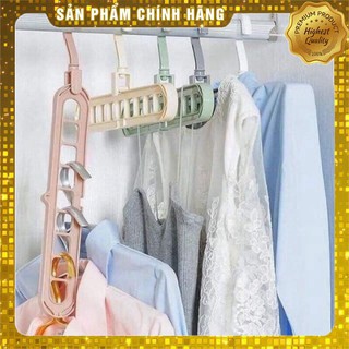 Móc 9 lỗ treo quần áo đa năng [ phukienthoitrang29 ]