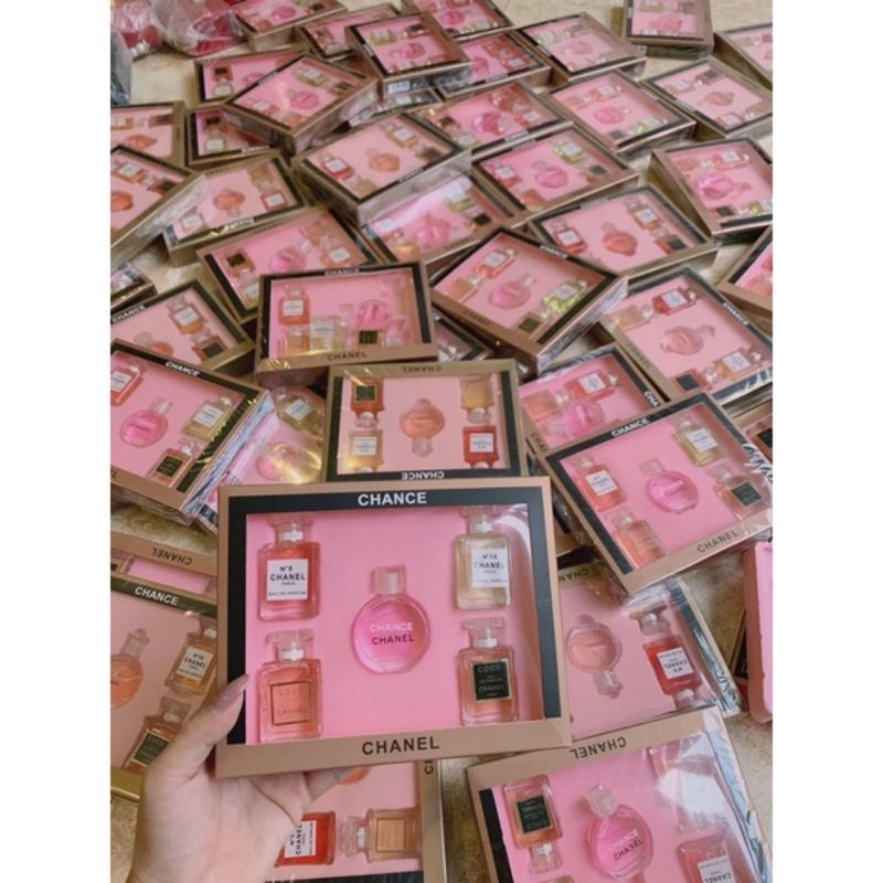 Set Nước Hoa 5 chai Cha.neI Siêu Thơm