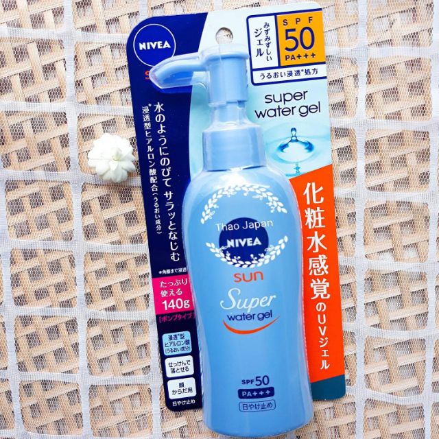 KEM CHỐNG NẮNG NIVEA SUN PROTECT WATER GEL SPF 50 PA+++