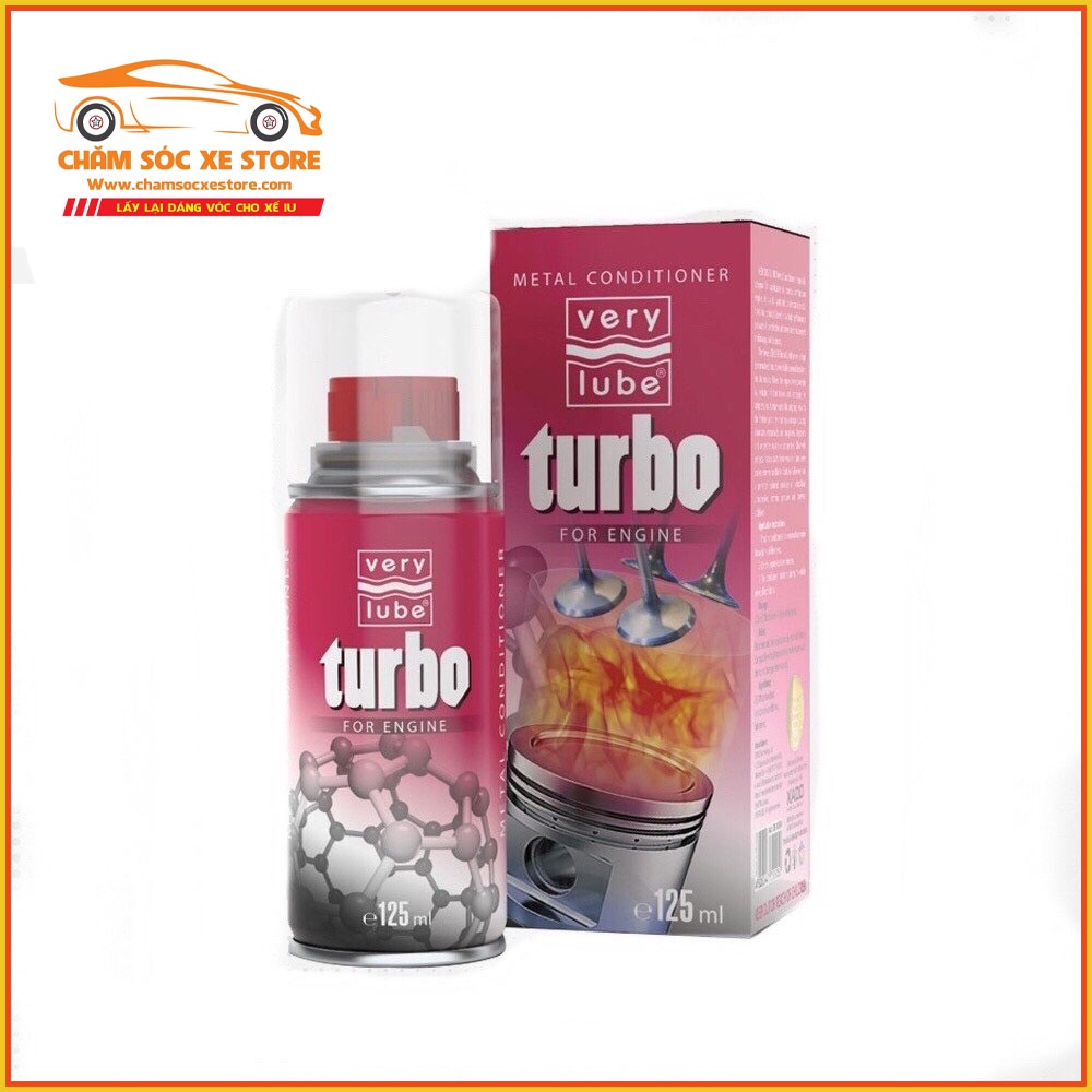 Phụ Gia Nhớt Mới Giúp Giảm Ma Sát Động Cơ XADO Verylube Metal Conditioner Turbo 125ml chamsocxestore