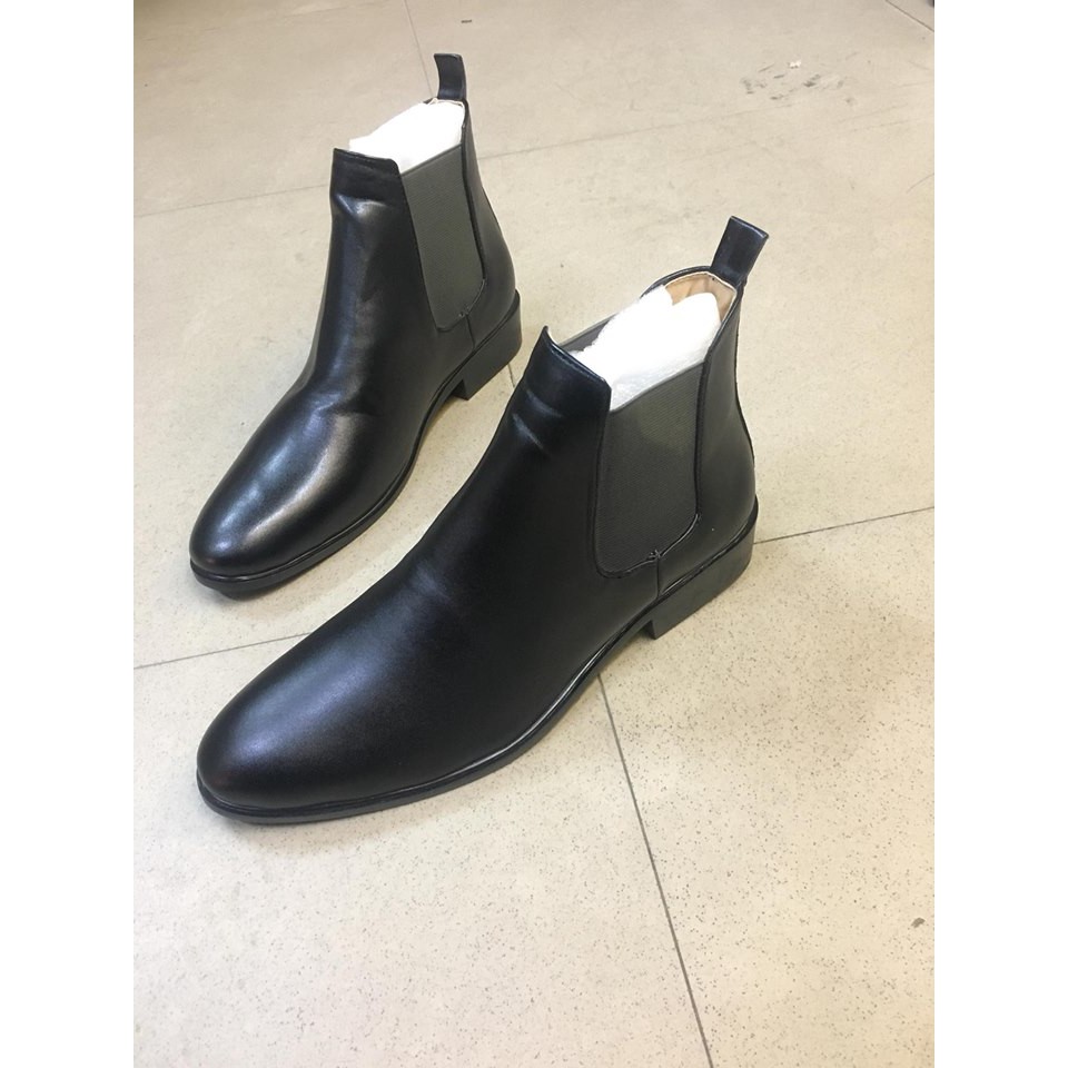 CHELSEA BOOT DA BÒ. TẶNG LÓT CHIỀU CAO 6CM | BigBuy360 - bigbuy360.vn