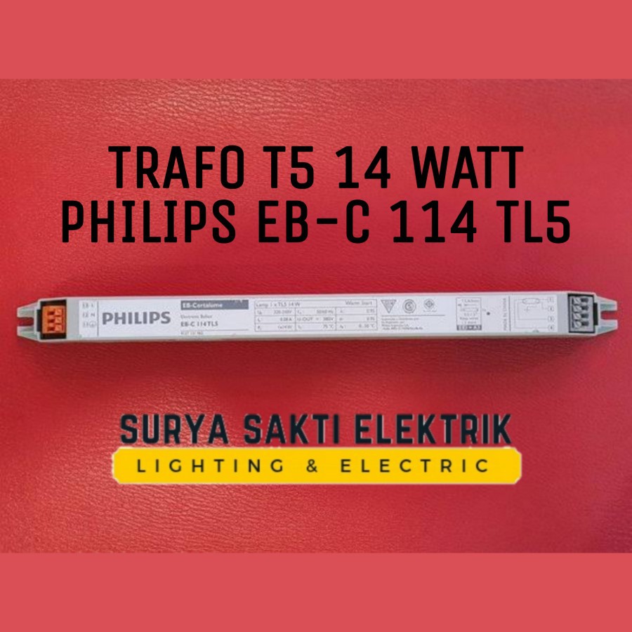 Bóng Đèn PHILIPS T5 14 WATT TL5 EB-C 114 TL5 Chất Lượng Cao