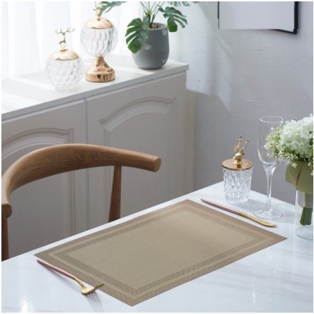 [ĐẸP XỊN] Tấm lót bàn ăn Bamboo placemat bằng tre tự nhiên nhiều màu 2021