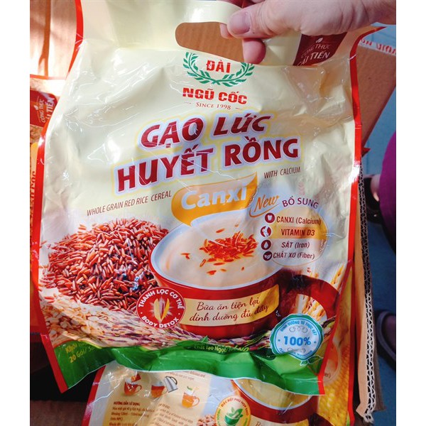 Bột ngũ cốc gạo lứt huyết rồng Việt Đài