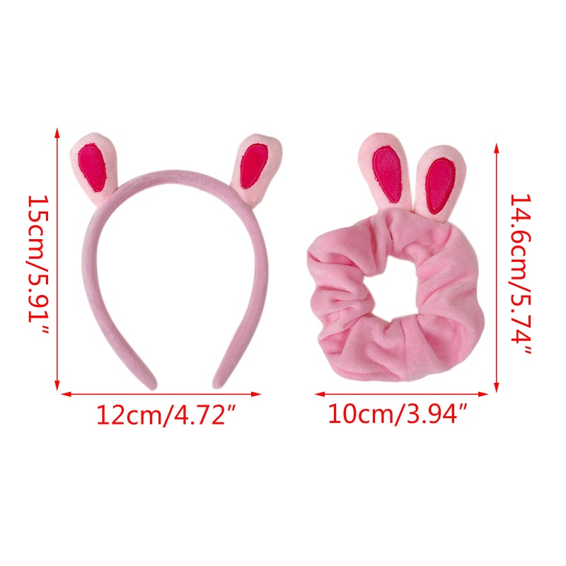 Dây cột tóc đuôi ngựa hình mắt ếch/hươu cao cổ nhồi bông  dễ thương cho nữ và trẻ em