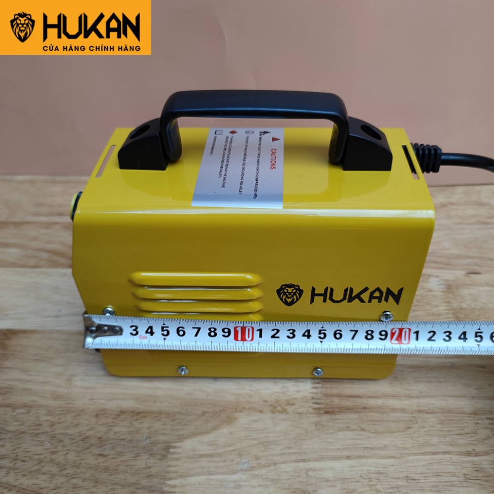 Máy hàn điện tử HUKAN HK-200 mini dùng cho gia đình nhỏ gọn tiện lợi dễ sử dụng sử dụng que hàn từ 1.6 đến 3.2 li