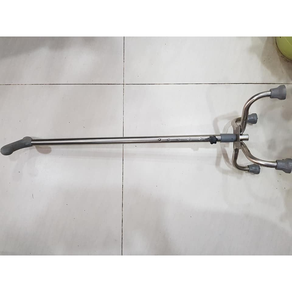 Gậy chống 3 chân hoặc 4 chân, batoong cho người già/người khuyết tật