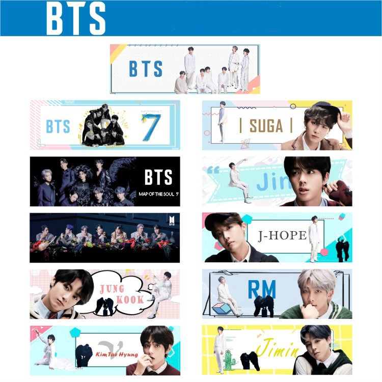 Poster Hình Nhóm Nhạc Kpop Bts 7