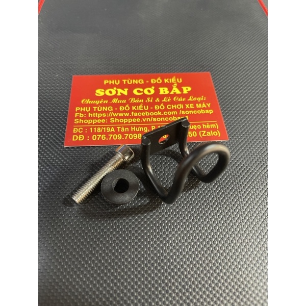 Móc treo đồ xe máy móc giữa tất cả các dòng xe kim loại tĩnh điện giá sỉ