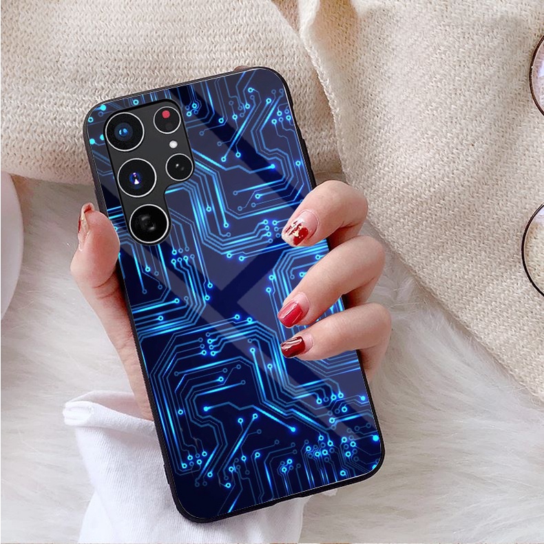 Ốp Lưng Samsung Galaxy S22 Ultra, S23 ULTRA, S22 PLUS, S23 PLUS Mặt kính gương sáng bóng cao cấp
