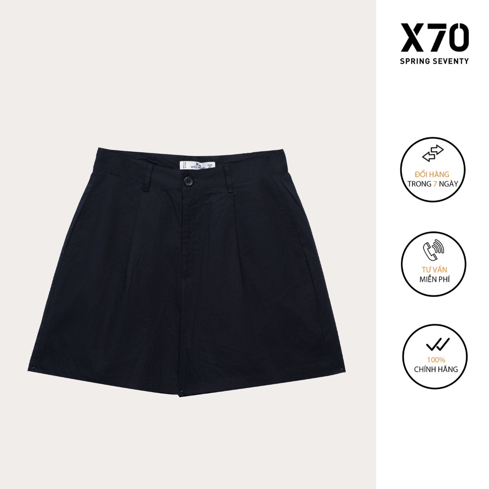 Quần Short Nữ Trơn Thiết Kế Thời Trang X70 - 03540001