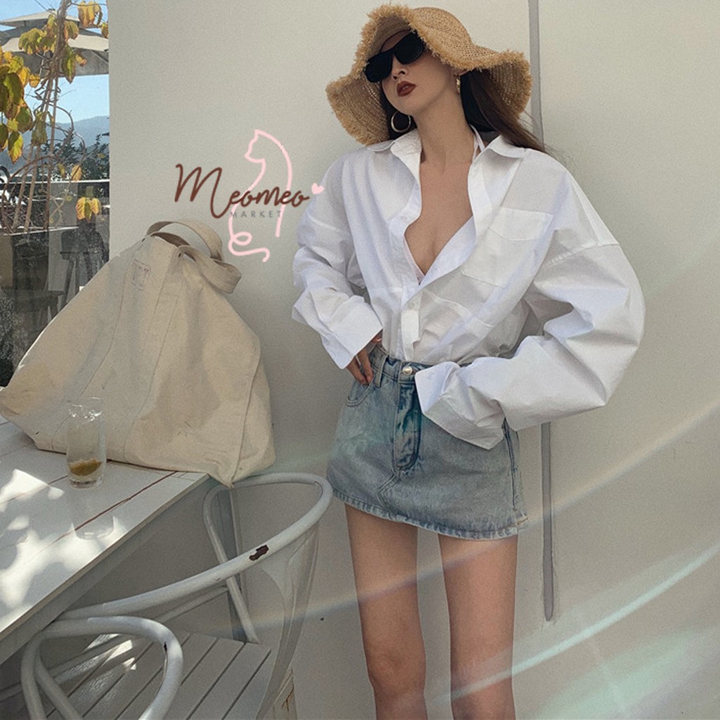 Quần Short Jean Nữ Giả Váy - Quần Sooc Jean Nữ Giả Chân Váy Cực Hot Cực Thời Trang | BigBuy360 - bigbuy360.vn