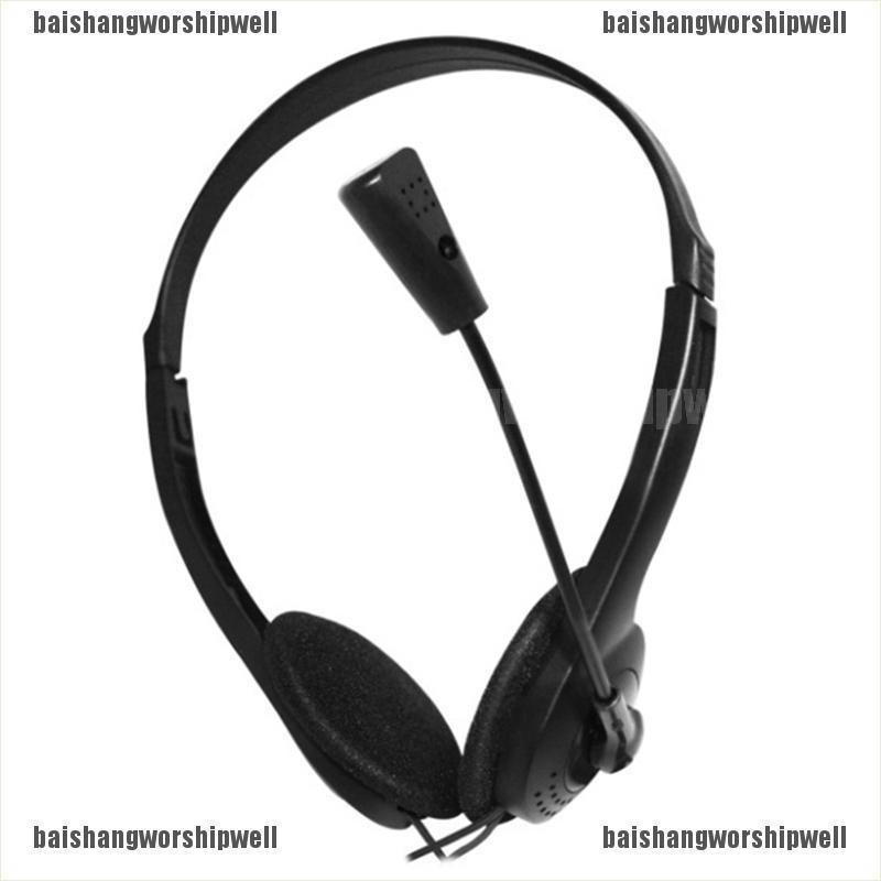 Tai Nghe Trùm Đầu Có Dây Và Mic 3.5mm Cho Pc Laptop | BigBuy360 - bigbuy360.vn
