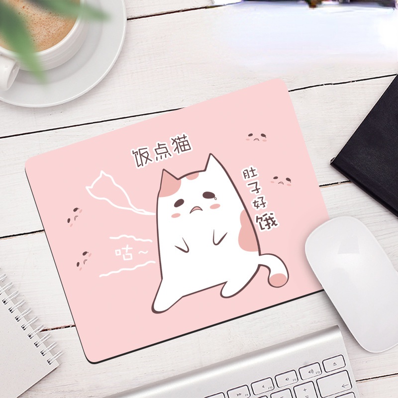 Tấm Lót Chuột Chống Trượt Hình Gấu Hoạt Hình Phong Cách Hàn Quốc