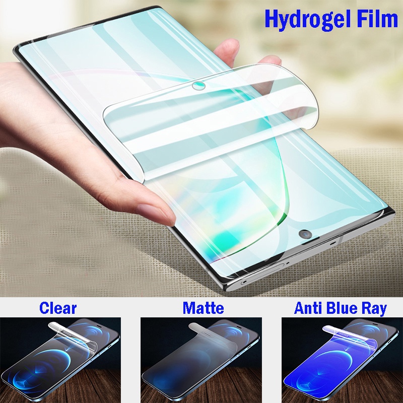 Matte / Anti-Blue Ray / Clear Hydrogel Film Bảo vệ màn hình cho Samsung Galaxy J2 J7 J5 Prime J4 J6 
