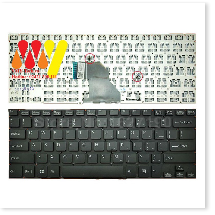 P̷H̷Ụ̷ ̷K̷I̷Ệ̷N̷ ̷S̷Ố̷ Phím laptop Sony Vaio SVF14A SVF14 FIT 14E SVF 14E SVF14E SVF14A15CXB SVF14AC1QL svf142c29w