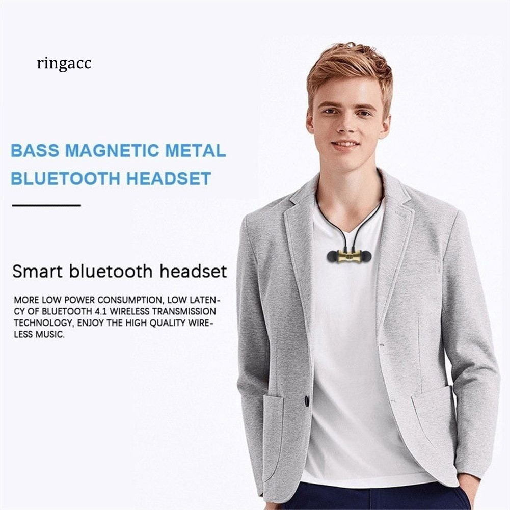 Tai Nghe Nhét Tai Xt11 Kết Nối Bluetooth Không Dây Có Nam Châm Hít Và Phụ Kiện