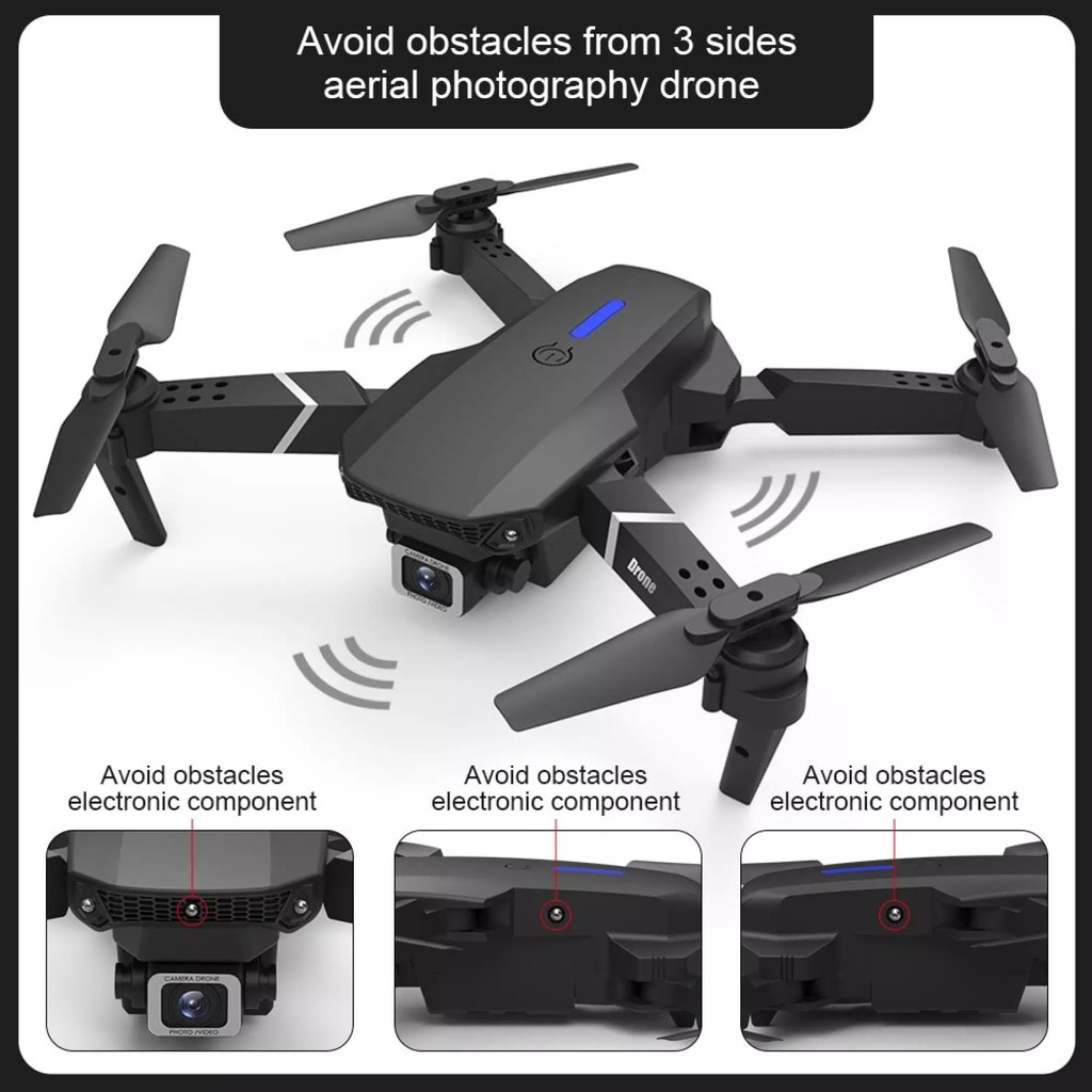 [ TẶNG KÈM BALO ] Flycam E525 PRO Camera 4K , flycam giá rẻ, máy bay không người lái quay phim, chụp ảnh